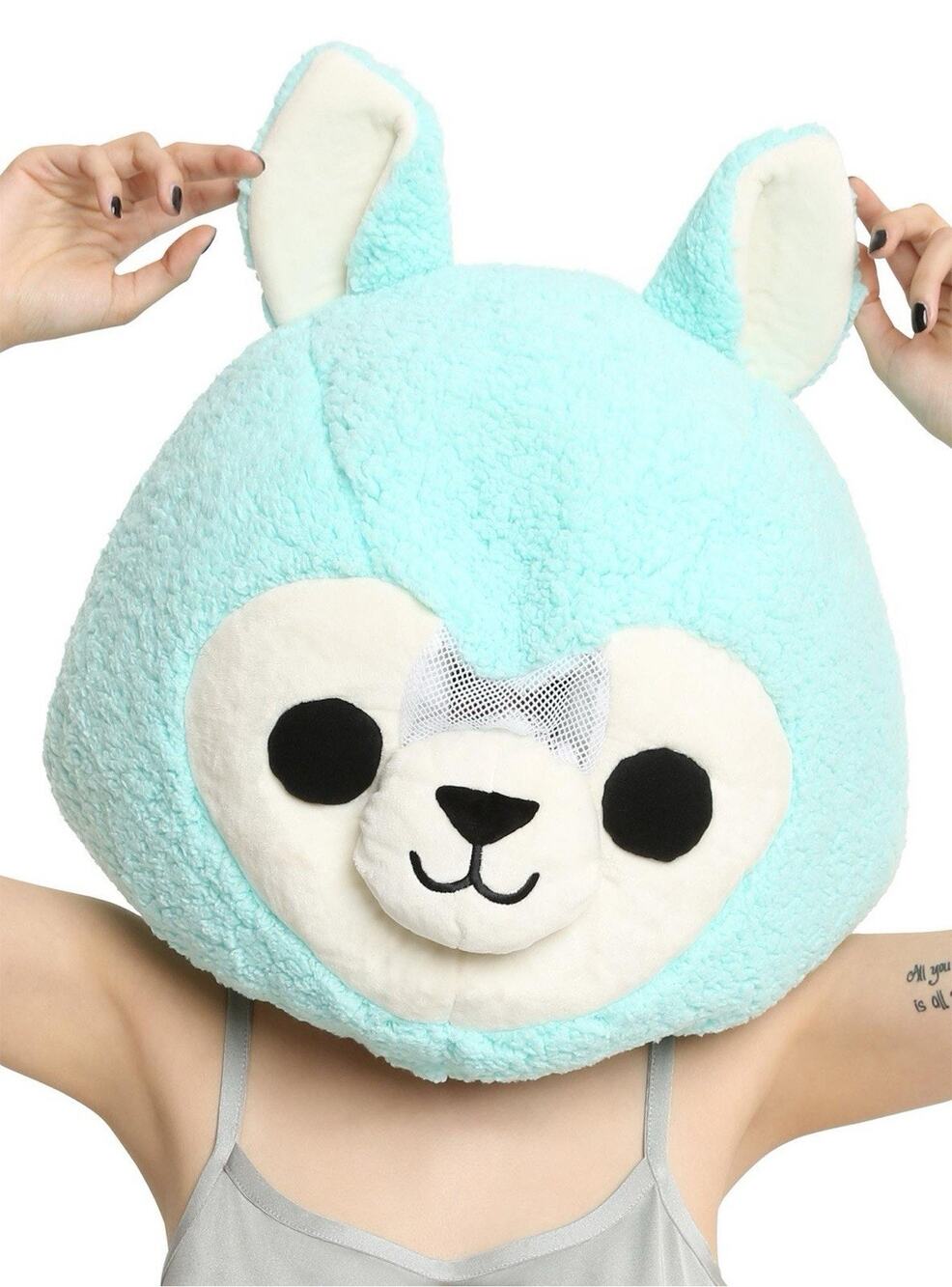 Alpaca Mascot Head Hot Topic Rare Halloween Costume